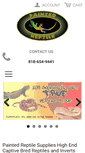 Mobile Screenshot of paintedreptile.com